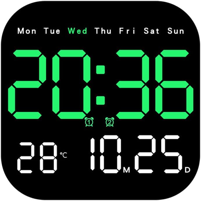 🔥Multifunctional digital alarm clock for home office