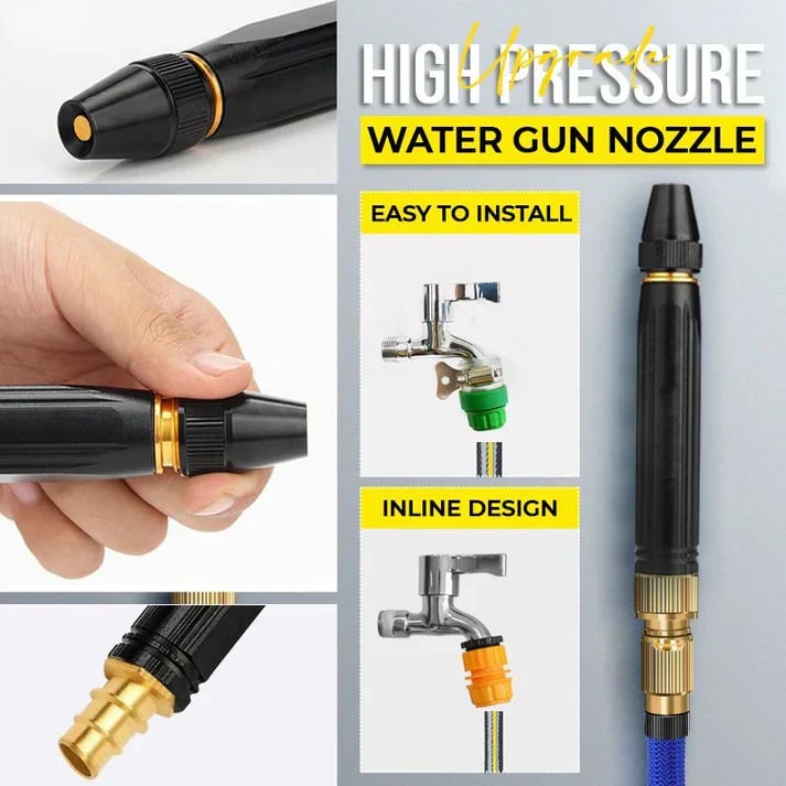 🔥Last Day 49% OFF - 💦Powerful High-Pressure Water Gun for Car Cleaning