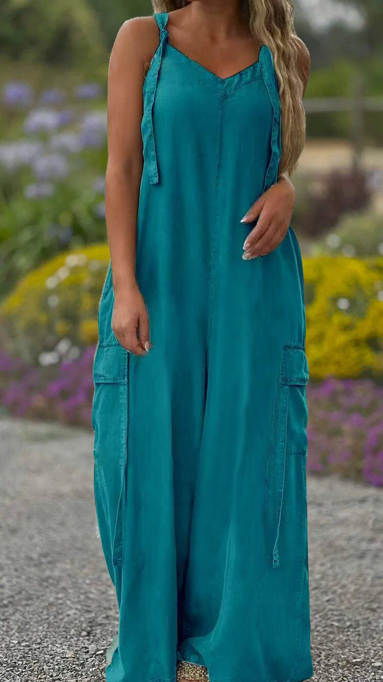 📦📦LAST DAY SAVE 49% ⏰Women'S Summer Multicolor Jumpsuit Loose Comfortable Casual Pants