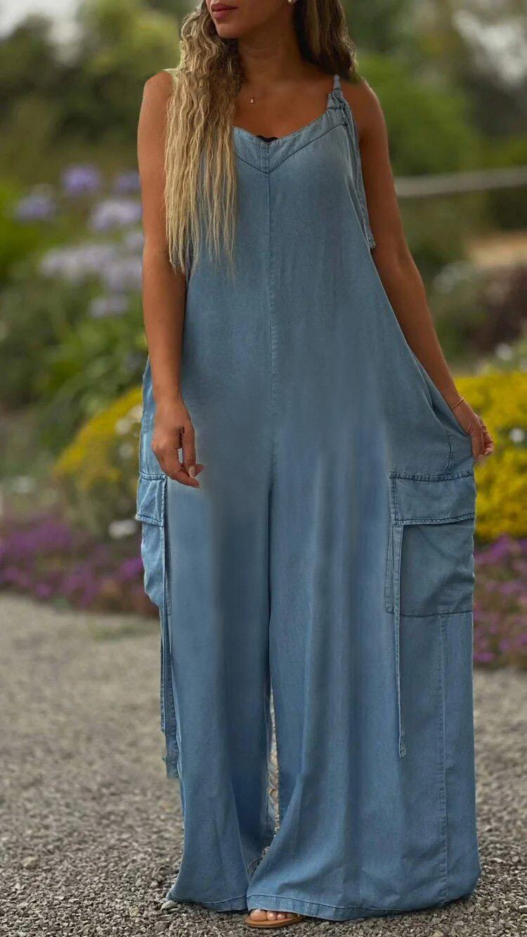 📦📦LAST DAY SAVE 49% ⏰Women'S Summer Multicolor Jumpsuit Loose Comfortable Casual Pants
