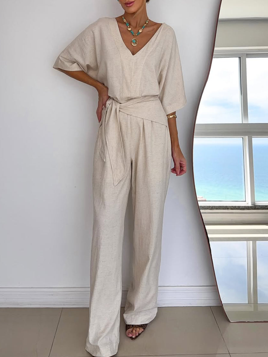 📦📦LAST DAY SAVE 49% ⏰Women's Linen And Cotton Jumpsuit