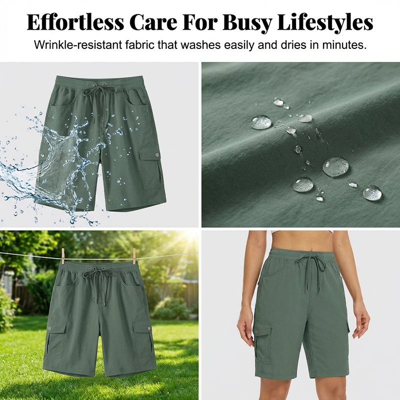 📦📦Time-Limited Special⏰Women's Quick-Dry Cargo Shorts with Pockets🩳